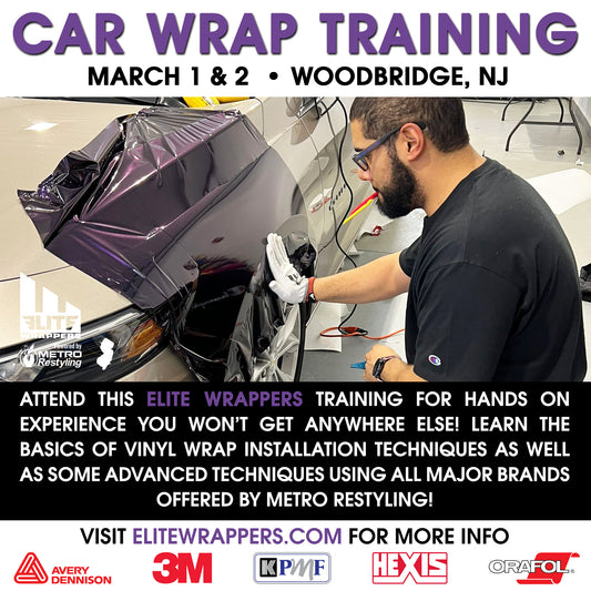 Car Wrap Training New Jersey Class