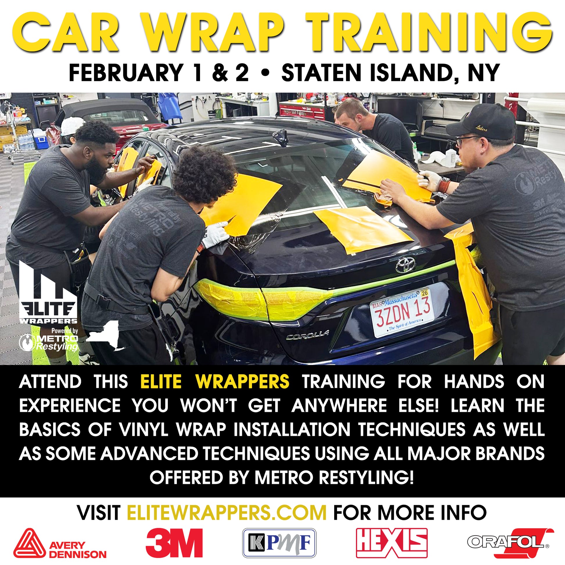 Car Wrap Training Class in new york