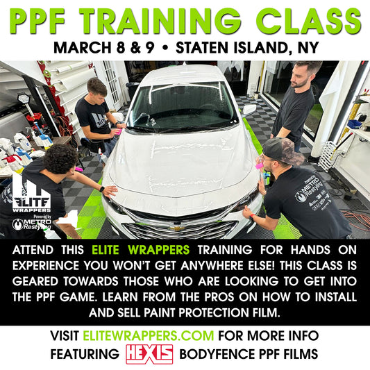 Paint Protection Film Training Class - NY - March 8th & 9th, 2025