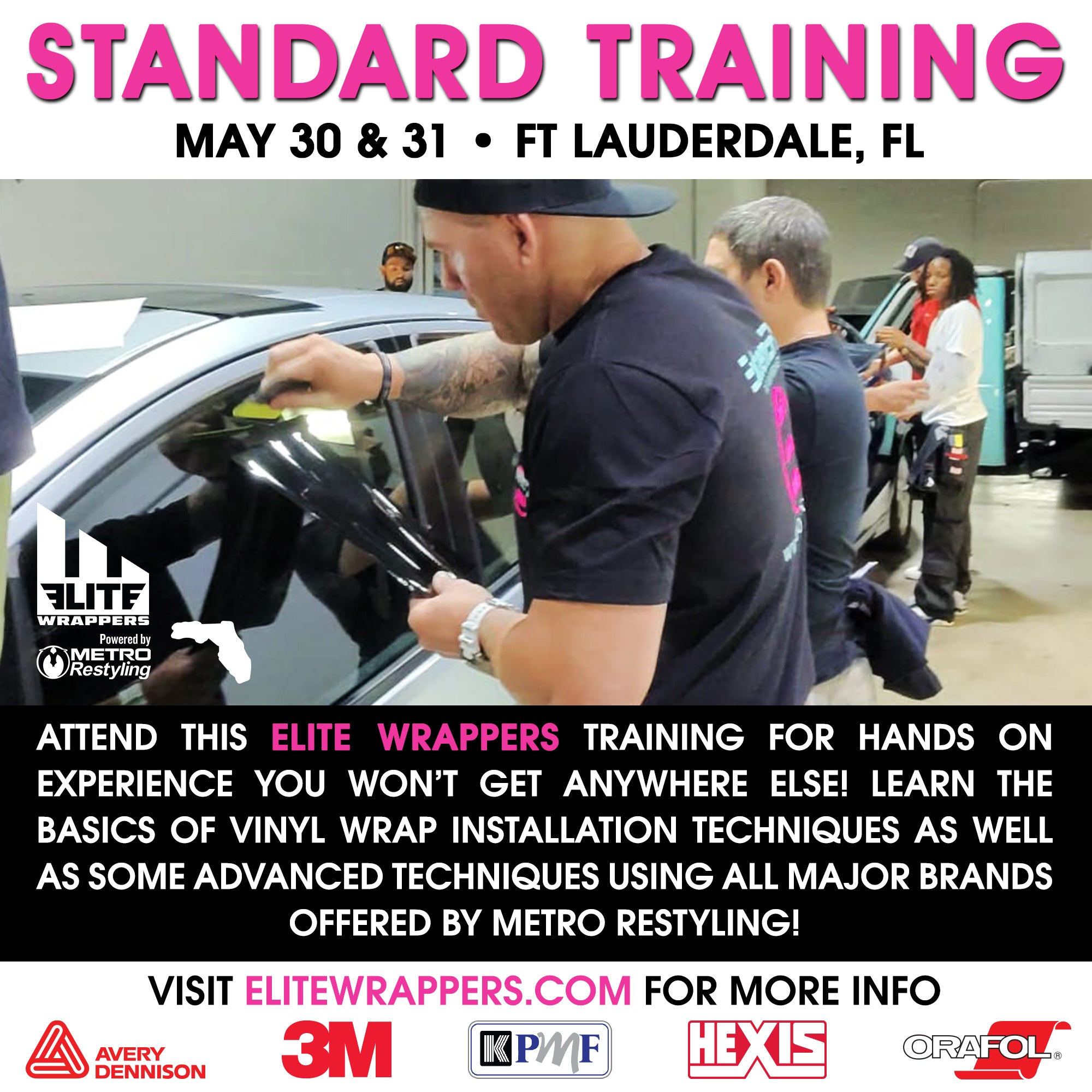 Florida Standard Training Class May 30th & 31st, 2024 Elite Wrappers