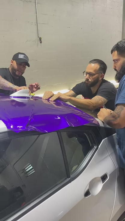 learning how to wrap a car