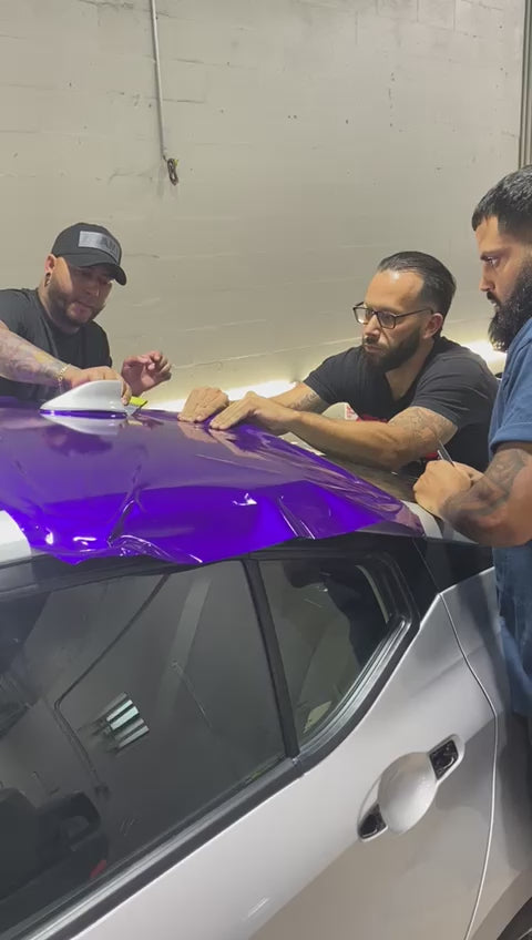 learning how to wrap a car